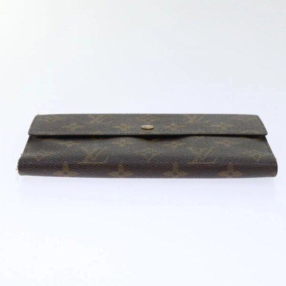 LOUIS VUITTON Monogram Porte Tresol International Wallet M61215 LV Auth 52463 - Picture 6 of 15